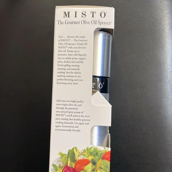 Silver Olive Oil Sprayer - Picture 3 of 4